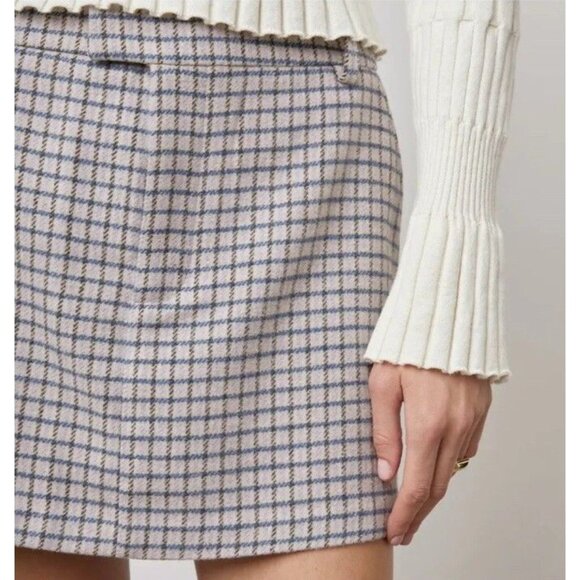 RAILS Prim Lilac Plaid Skirt Size 10 NEW with tags - Picture 3 of 3